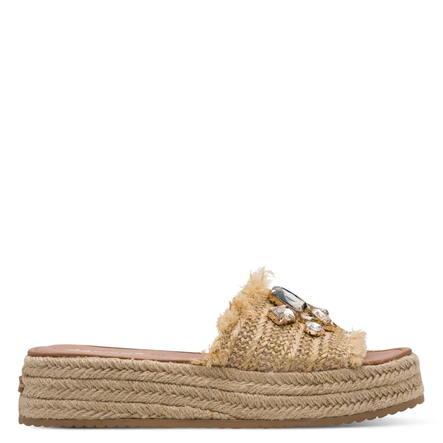 Дамски Чехли На Платформа TAMARIS - 1-27214-46-400 BEIGE