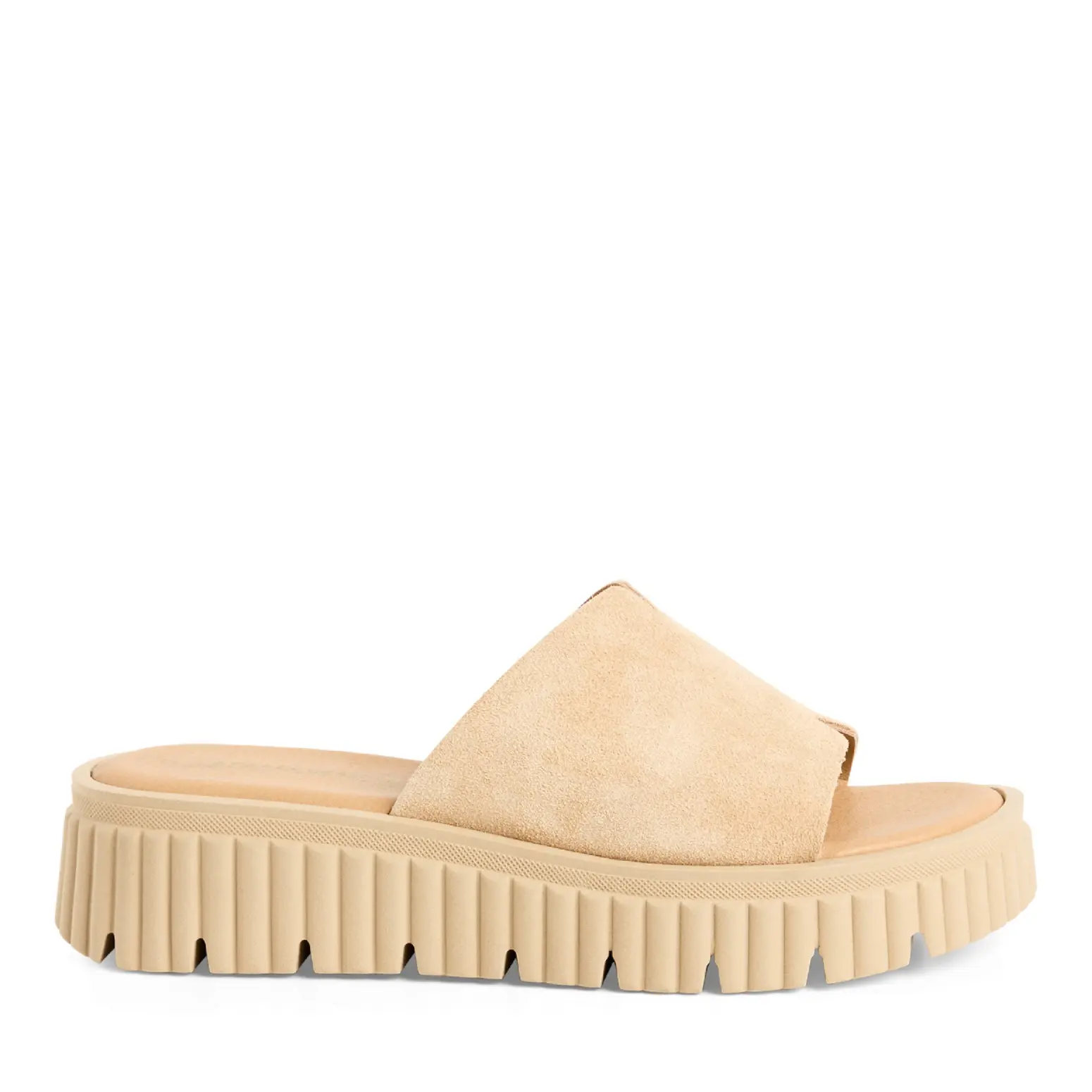 Дамски Равни Чехли TAMARIS - 1-27216-44-401 BEIGE SUEDE