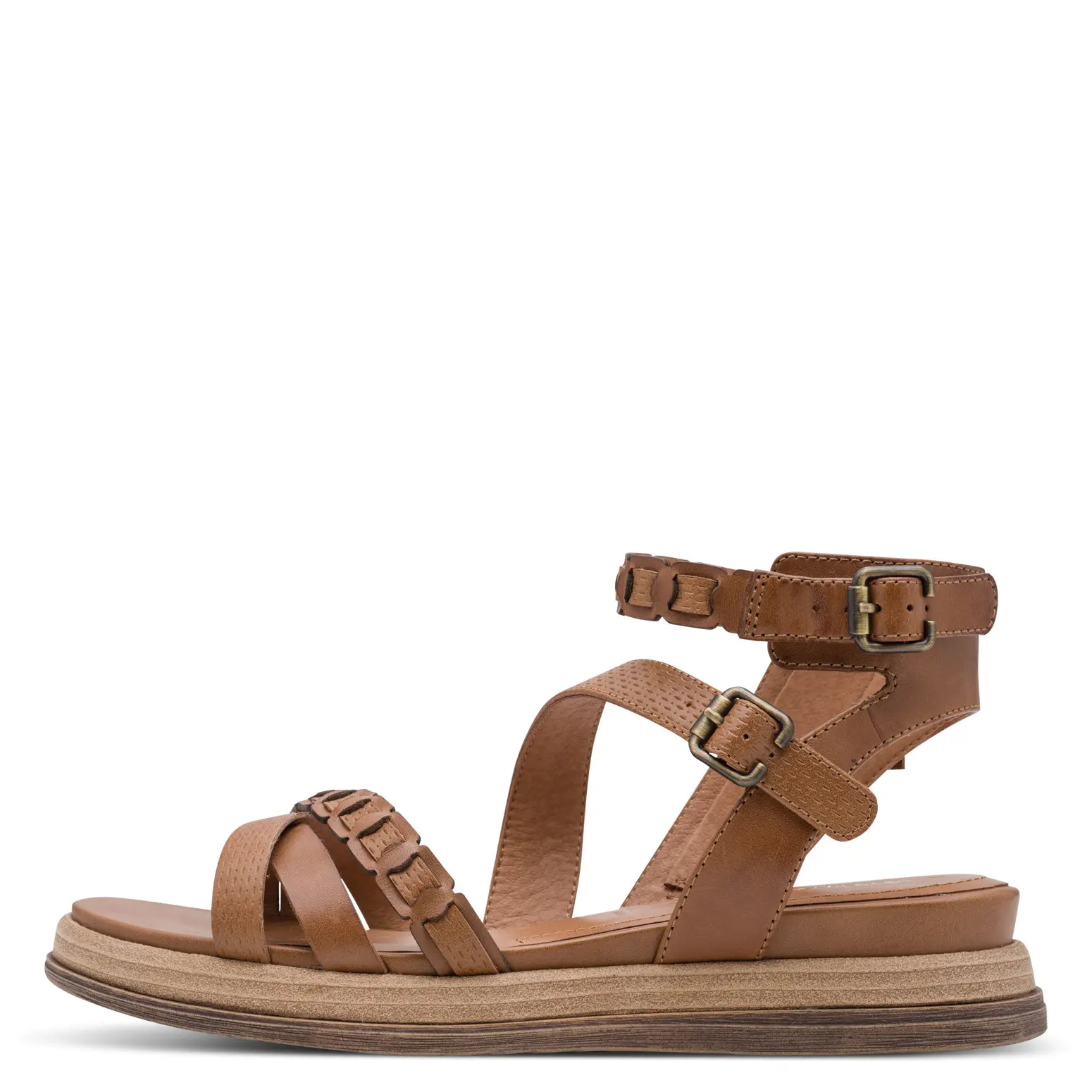 Дамски Равни Сандали TAMARIS - 1-28210-44-305 COGNAC