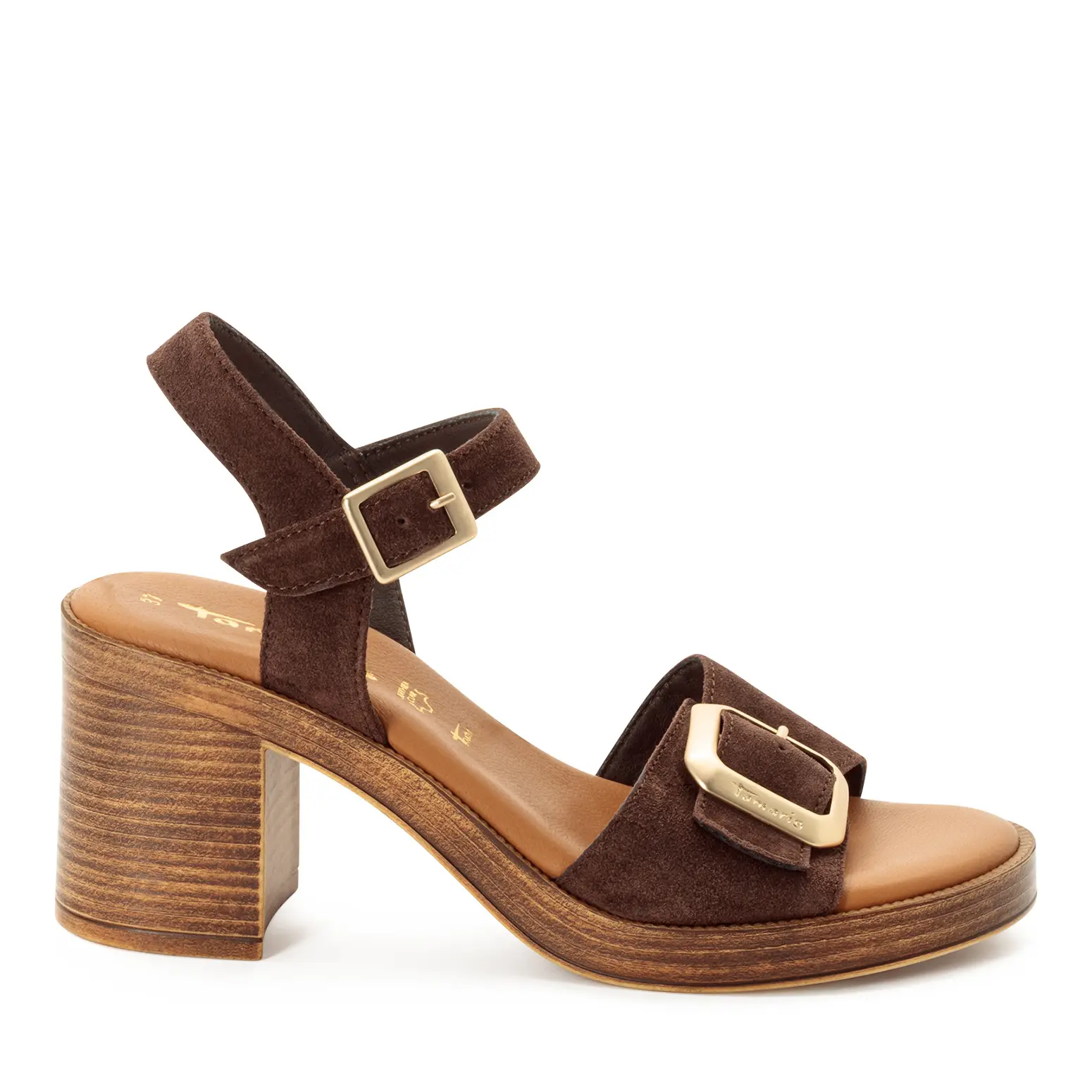 Дамски Сандали На Ток TAMARIS - 1-28303-46-304 MOCCA