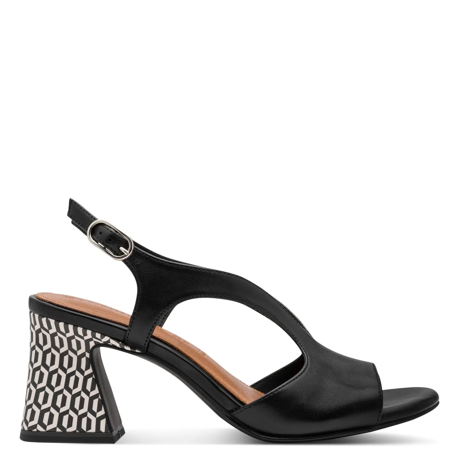 Дамски Сандали На Ток TAMARIS - 1-28316-44-001 BLACK