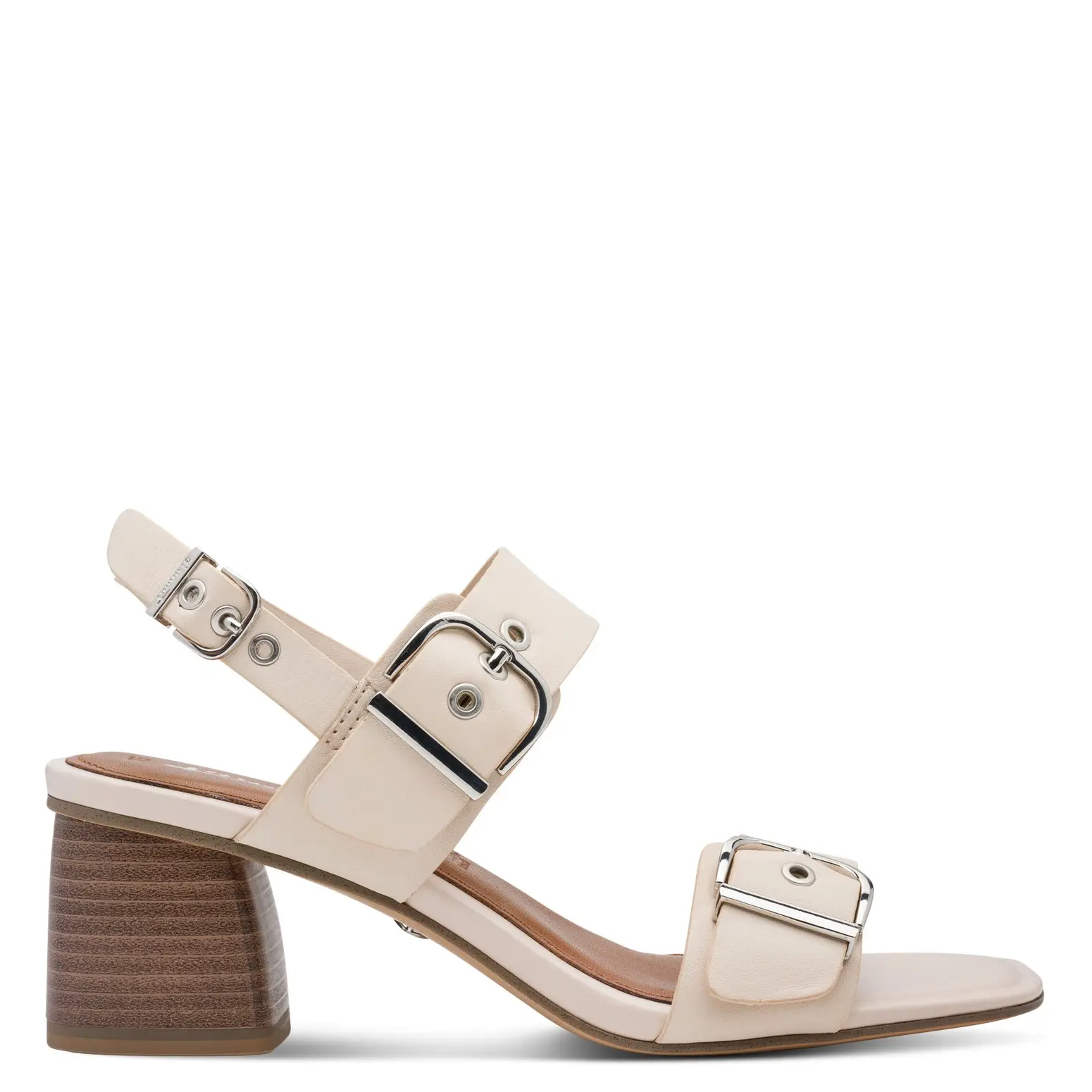 Дамски Сандали На Ток TAMARIS - 1-28354-46-418 IVORY