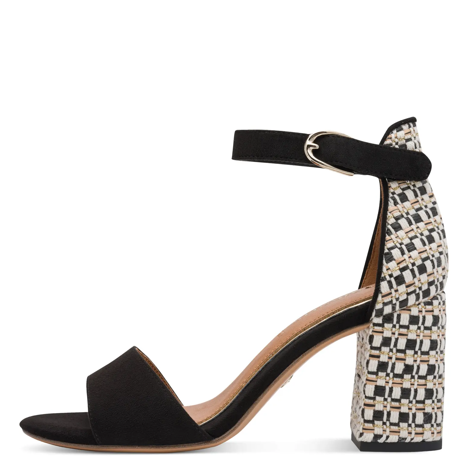 Дамски Сандали На Ток TAMARIS - 1-28356-42-0D8 BLACK COMB