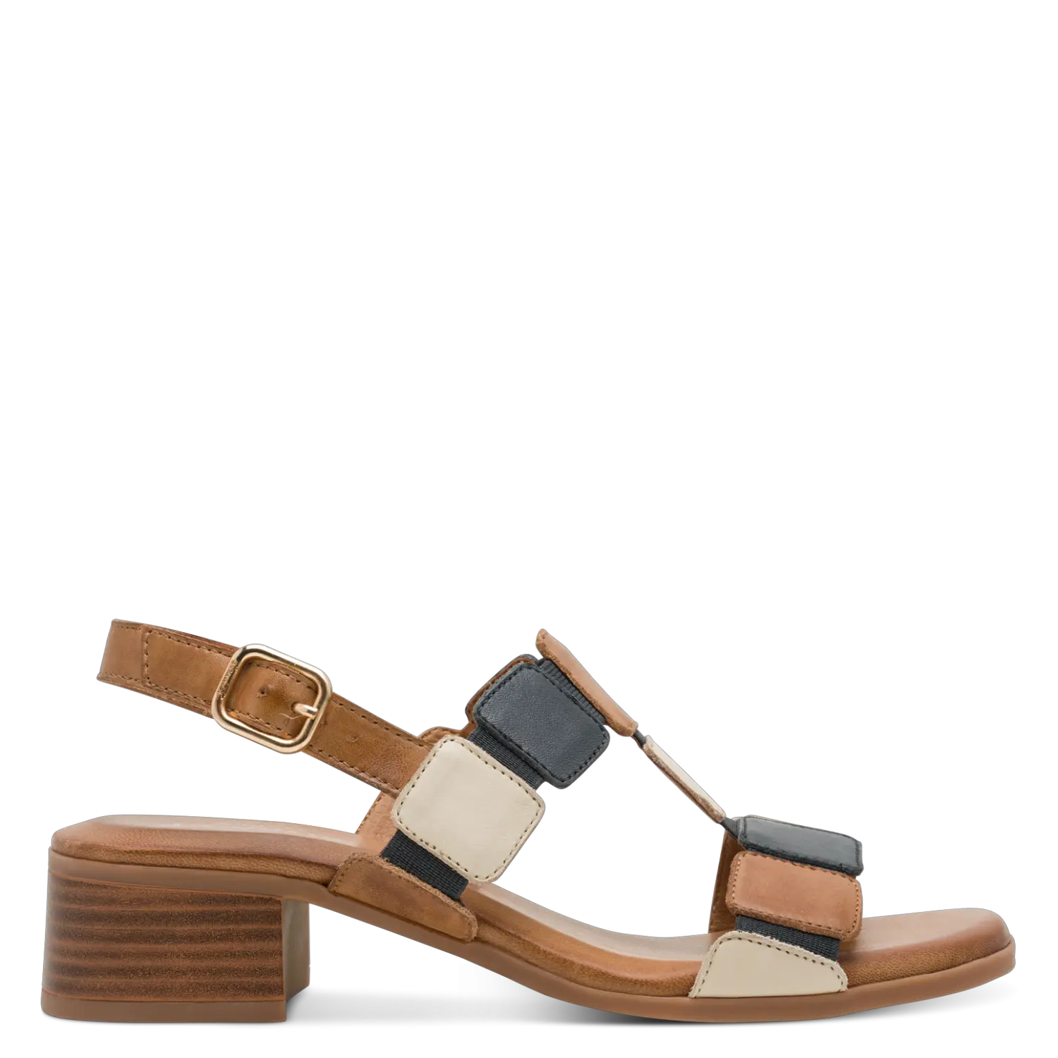 Дамски Сандали На Ток Tamaris COMFORT - 88203 NAVY COMB