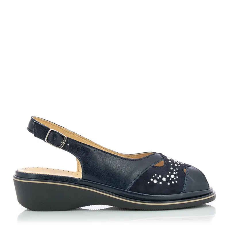 Дамски Сандали Комфорт  ATEMA - 12002 BLUE