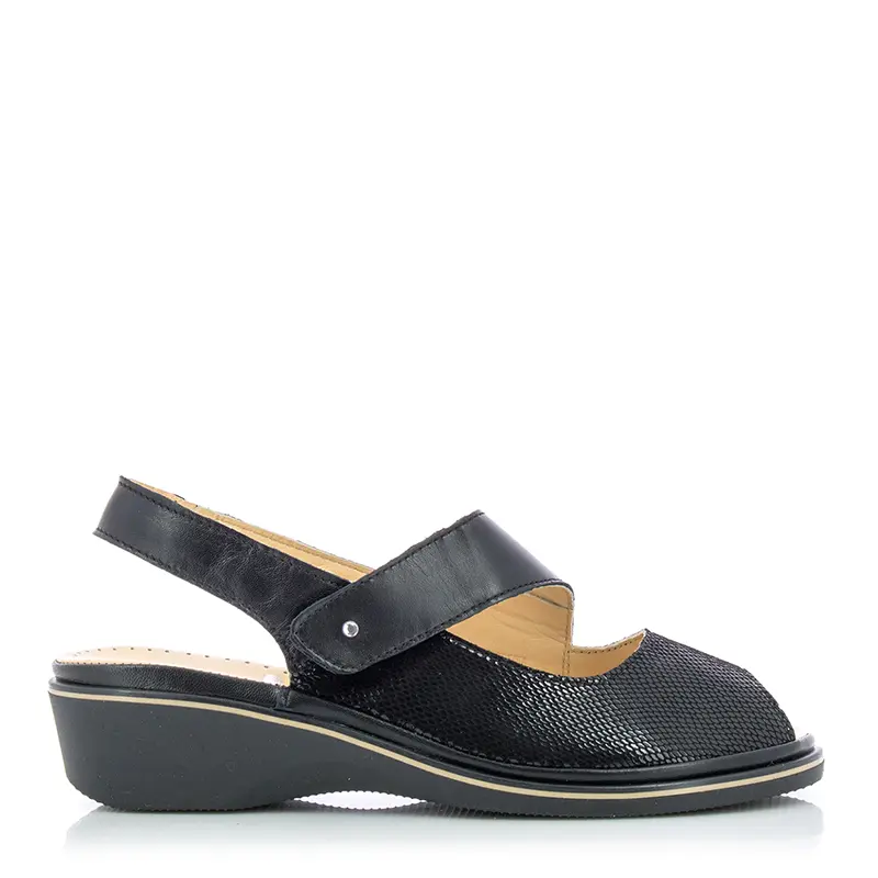 Дамски Сандали Комфорт  ATEMA - 12012-M NEGRO