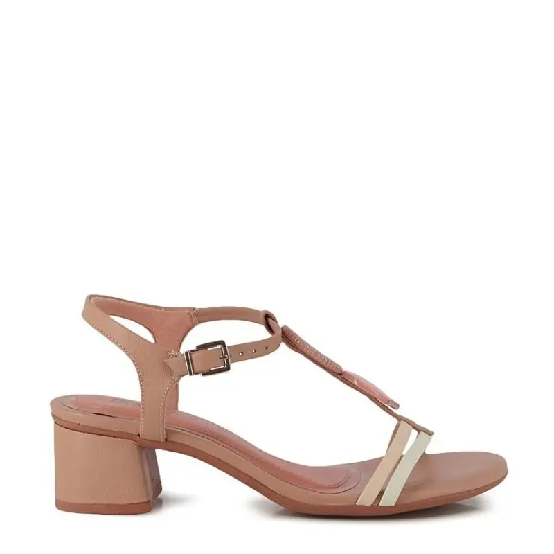 Дамски Сандали На Ток  RAMARIM - 235254 PEARL/SAND/CAQUI