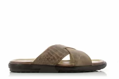 Мъжки чехли SENATOR - 2433-beigess19