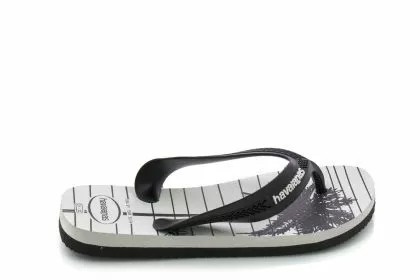 Детски чехли HAVAIANAS - 4132589-graphite/white