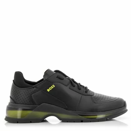 Мъжки сникърс BOSS - 50470868 Netroit_Runn_ltfy 001 Black
