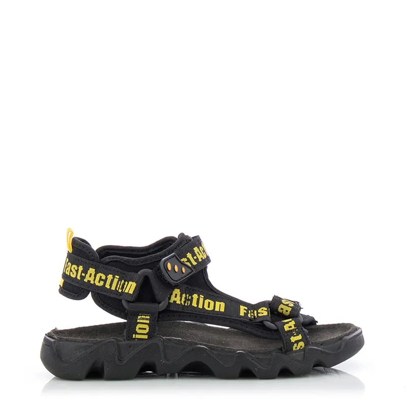 Детски сандали момче IMAC - 533011-2-black/ochre201