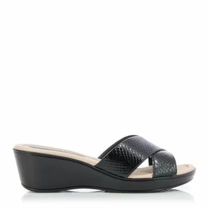 Дамски Чехли Комфорт  PICCADILLY - 54028300000007 VERNIZ PRETO