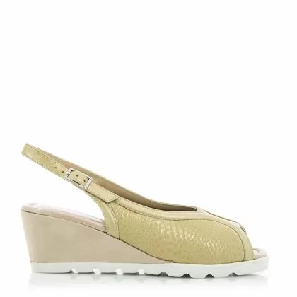 Дамски Сандали Комфорт   COMFORT SHOES - 721E SALAVATO BEIGE