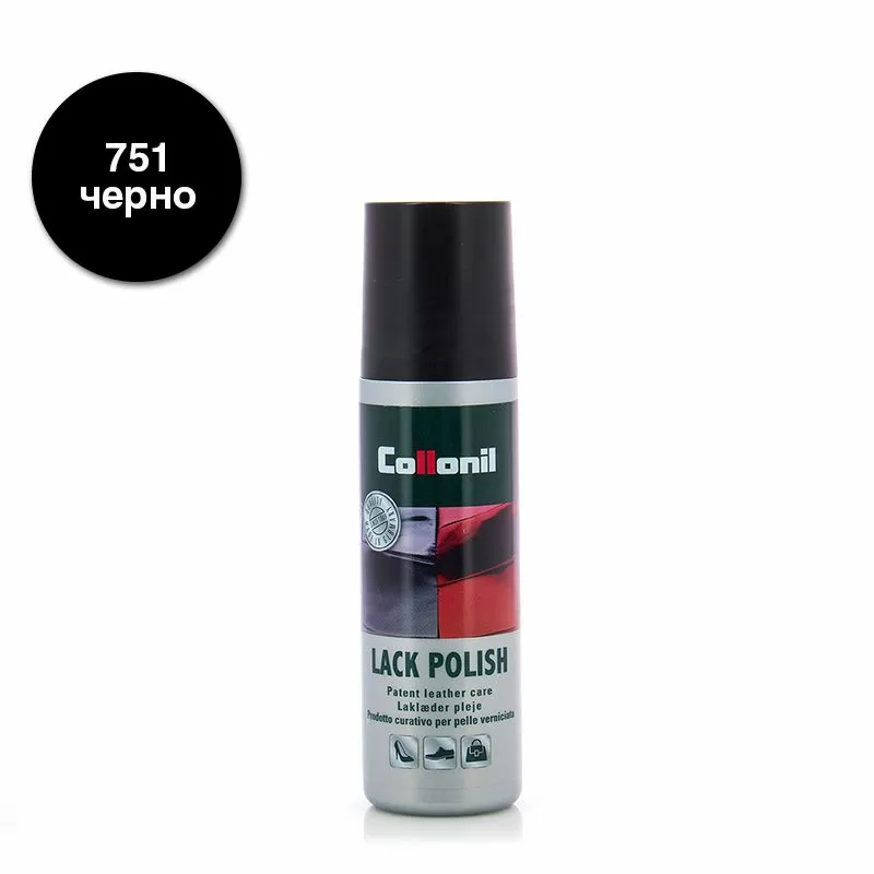 Течна боя за лачени кожи COLLONIL черна - 5623-751