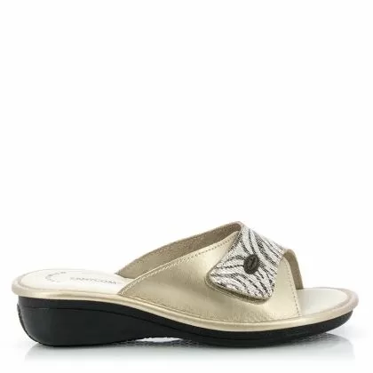 Дамски Чехли Комфорт  SANYCOM - 91  PLATINO