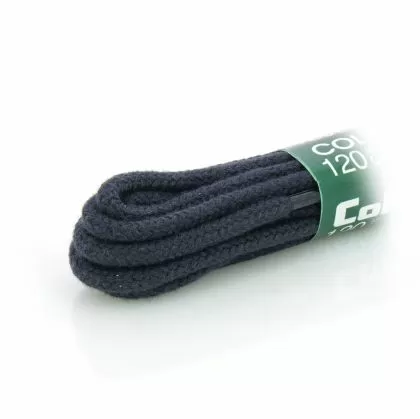 Кръгли връзки за обувки 120 см COLLONIL тъмно сини - 9516-660