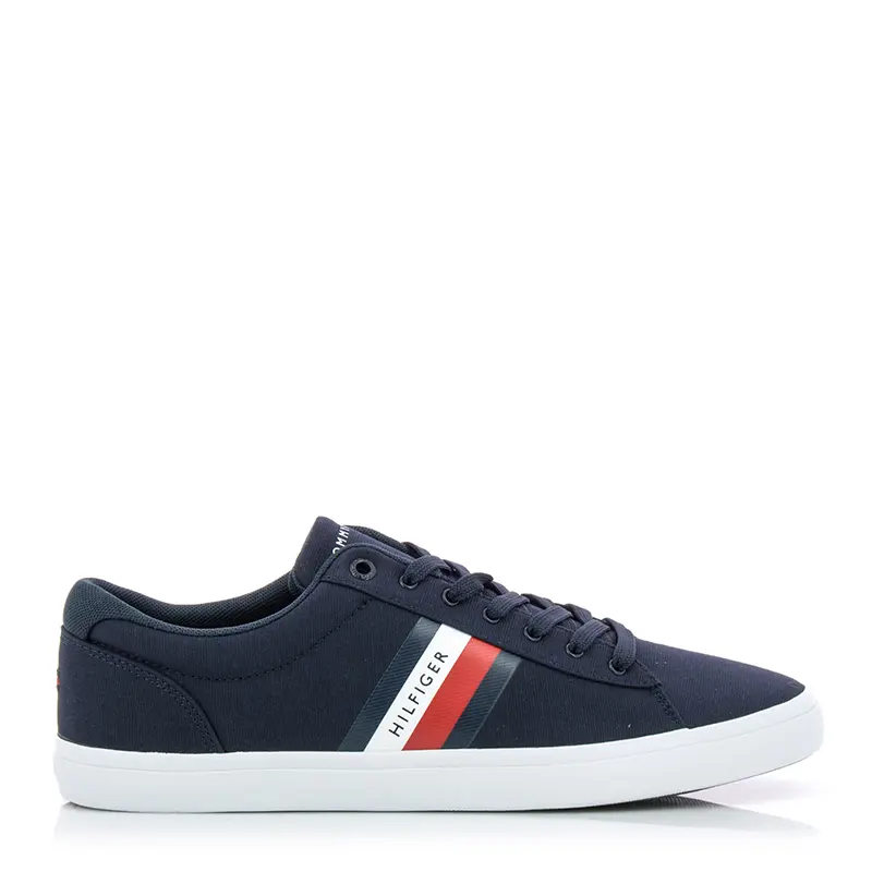 Мъжки гуменки TOMMY HILFIGER - FM0FM03389DW5 essential stripes
detail sneaker Desert Sky