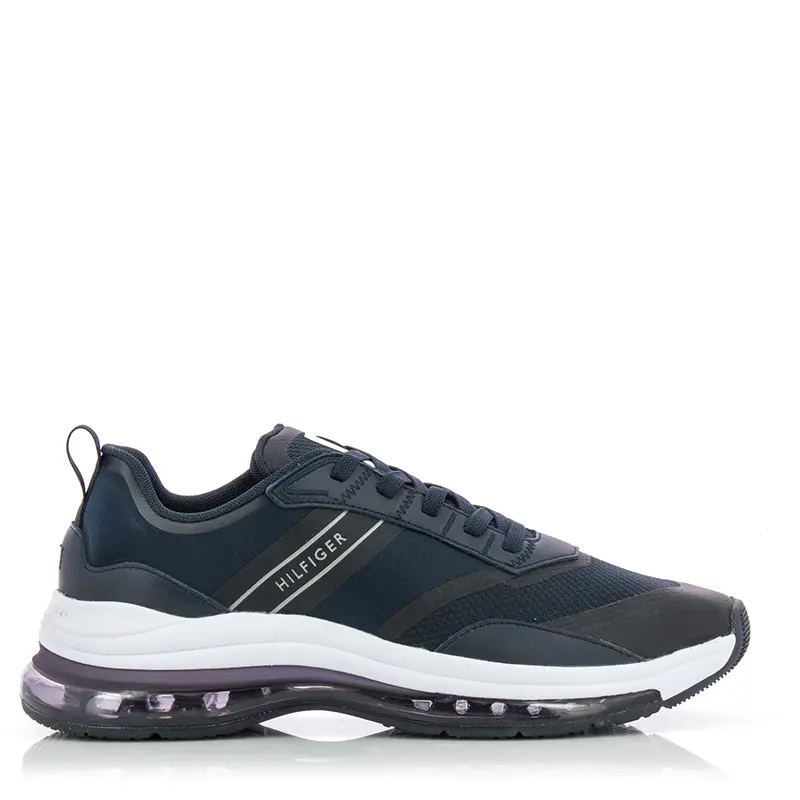 Мъжки маратонки TOMMY HILFIGER - FM0FM03421DW5 air runner mix Desert Sky