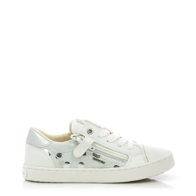 Сникърс Момичета GEOX - J02D5B C1002 JR KILWI GIRL OFF WHITE