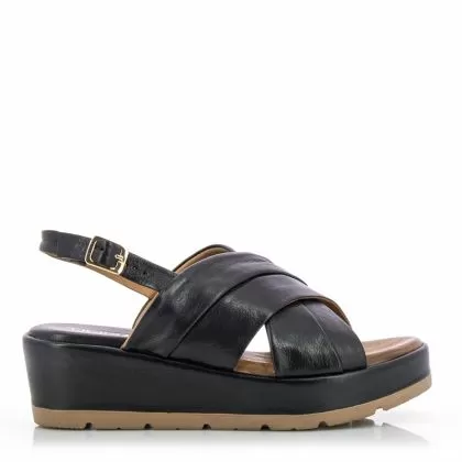 Дамски сандали на платформа PLENTY TIURAI - 030.20.9501 PLENTY BLACK