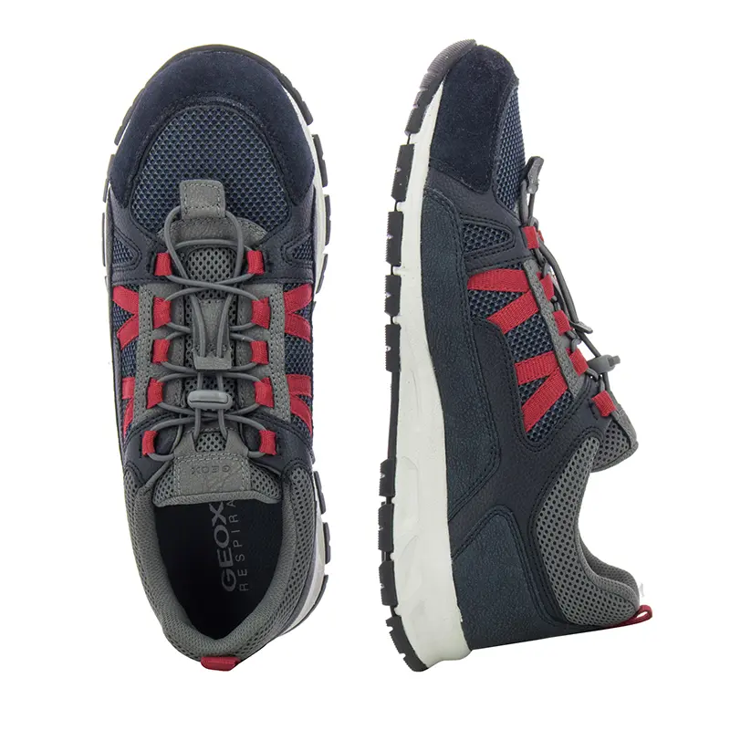 Мъжки Сникърс GEOX - U35A7A C0661 U DELRAY NAVY/GREY - Image 5