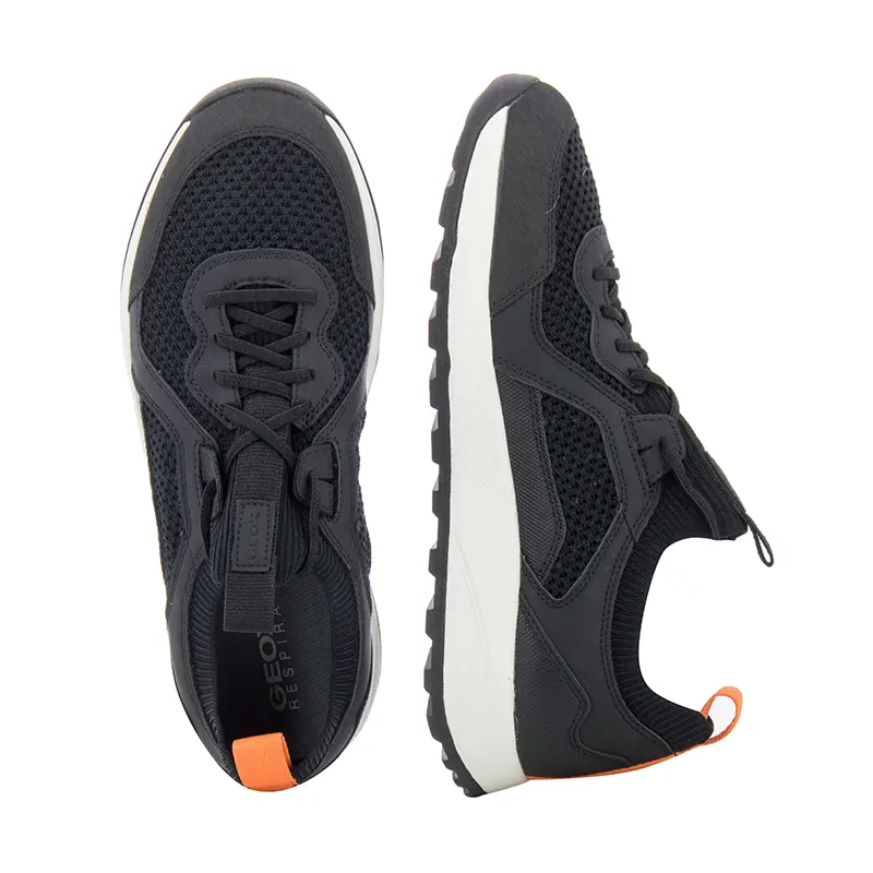 Мъжки Сникърс GEOX - U35EYA C9999 U TERRESTRE BLACK - Image 5