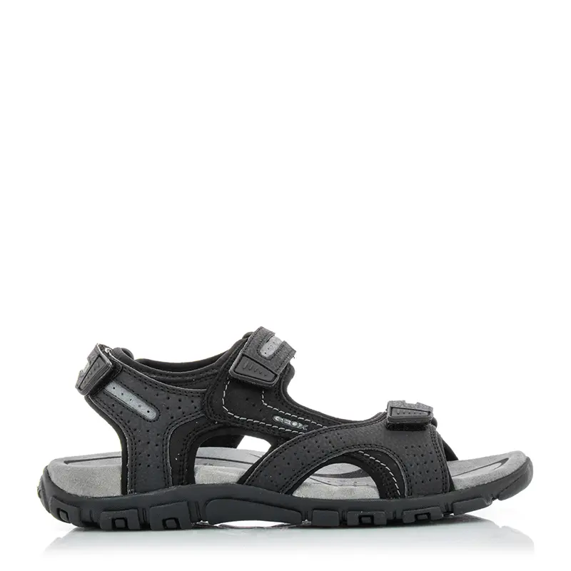 Мъжки Спортни Сандали GEOX - U8224D C9310 U SANDAL STRADA BLACK/STONE