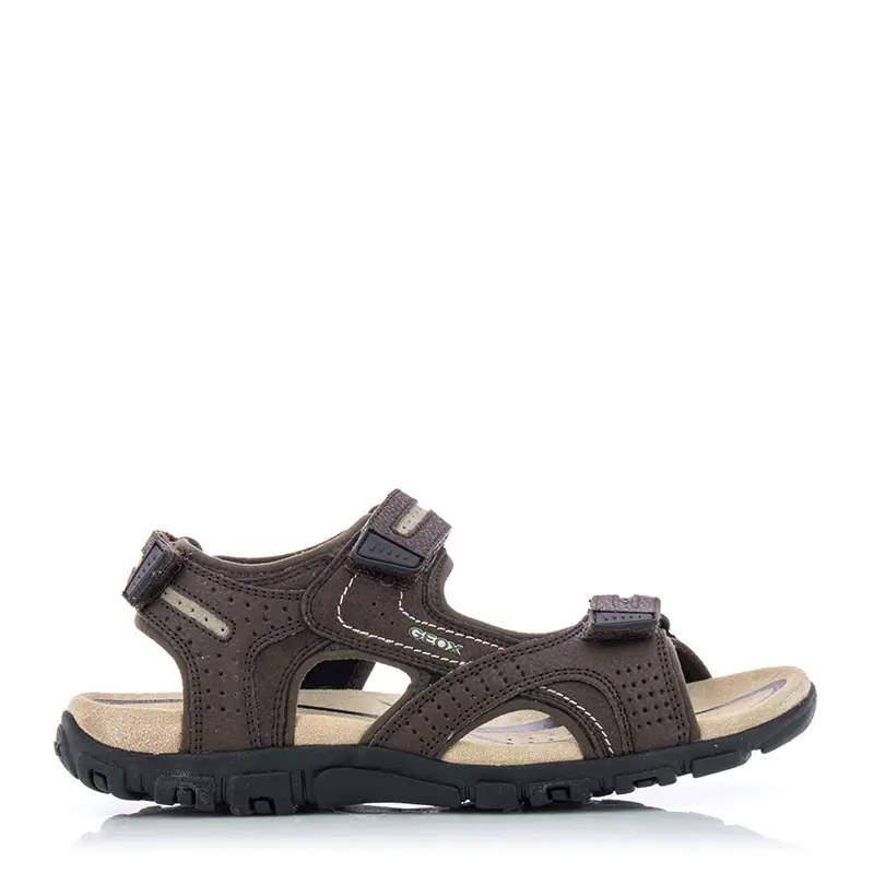 Мъжки Спортни Сандали GEOX - U8224D C0705 U SANDAL STRADA BROWN/SAND