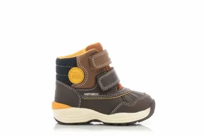 Детски боти момче GEOX - b841ga-coffee/cognac