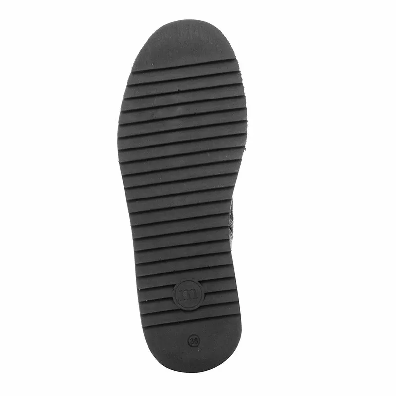 Дамски Боти На Платформа CARLO FABIANI - 4580 BLACK NABUCK