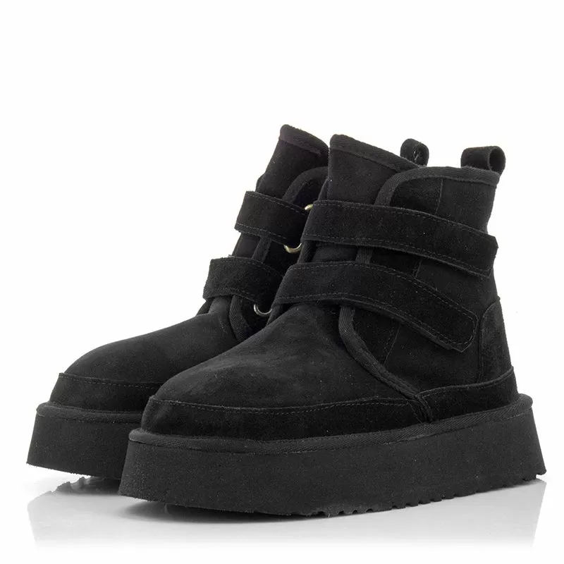 Дамски Боти На Платформа COCONUT - 274-053 BLACK - Image 5