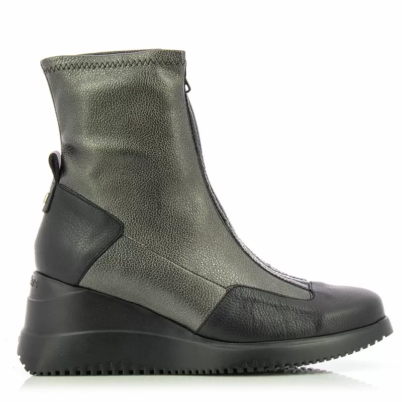 Дамски Боти На Платформа WONDERS - G-6614 INDIA NEGRO/ARTEMIS PLOMO