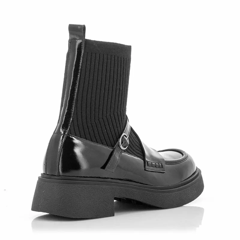 Дамски Боти На Ток CARLO FABIANI - 040-580 BLACK - Image 5