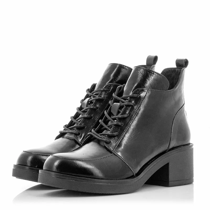 Дамски Боти На Ток CARLO FABIANI - 24178 BLACK - Image 5