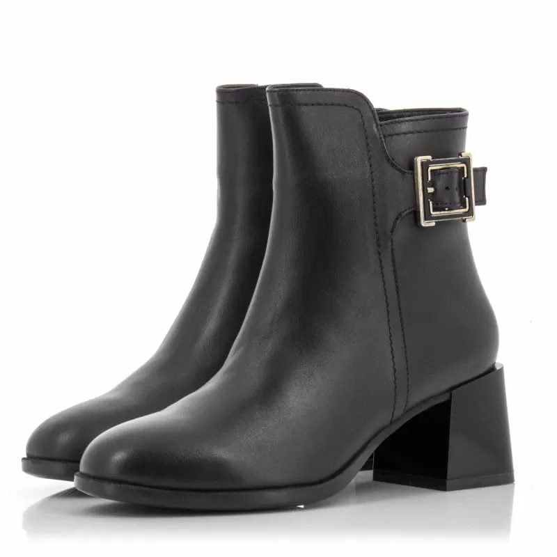 Дамски Боти На Ток CARLO FABIANI - 24577 BLACK - Image 5