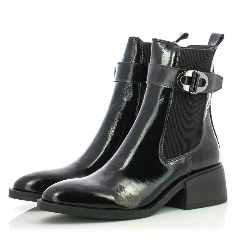 Дамски Боти На Ток CARLO FABIANI - 247-064-8480 BLACK - Image 5