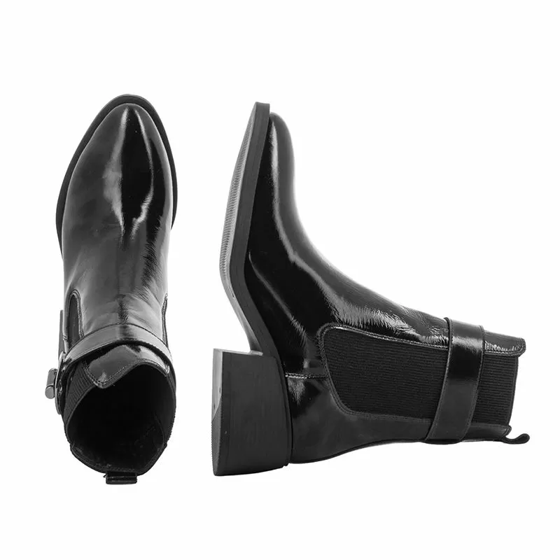 Дамски Боти На Ток CARLO FABIANI - 247-064-8480 BLACK