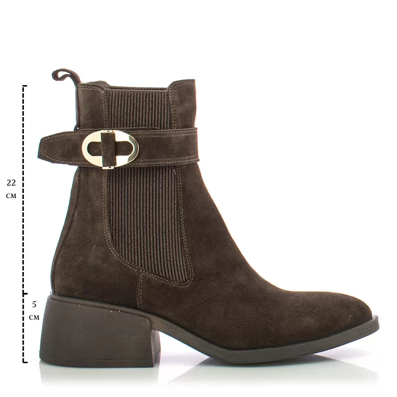 Дамски Боти На Ток CARLO FABIANI - 247-064-8480 BROWN - Image 6