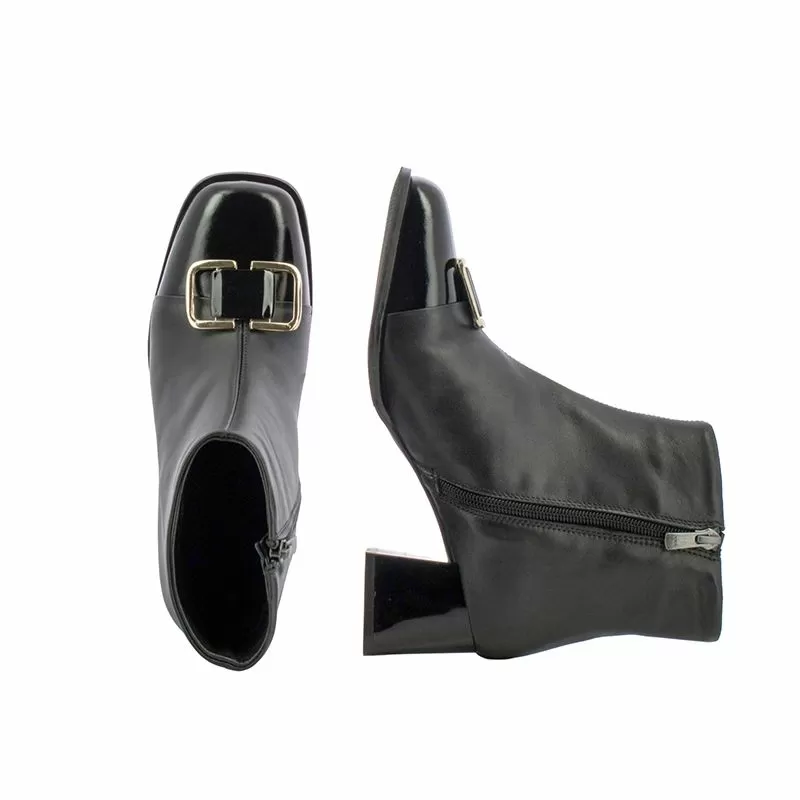 Дамски Боти На Ток CARLO FABIANI - 26104557 BLACK - Image 5