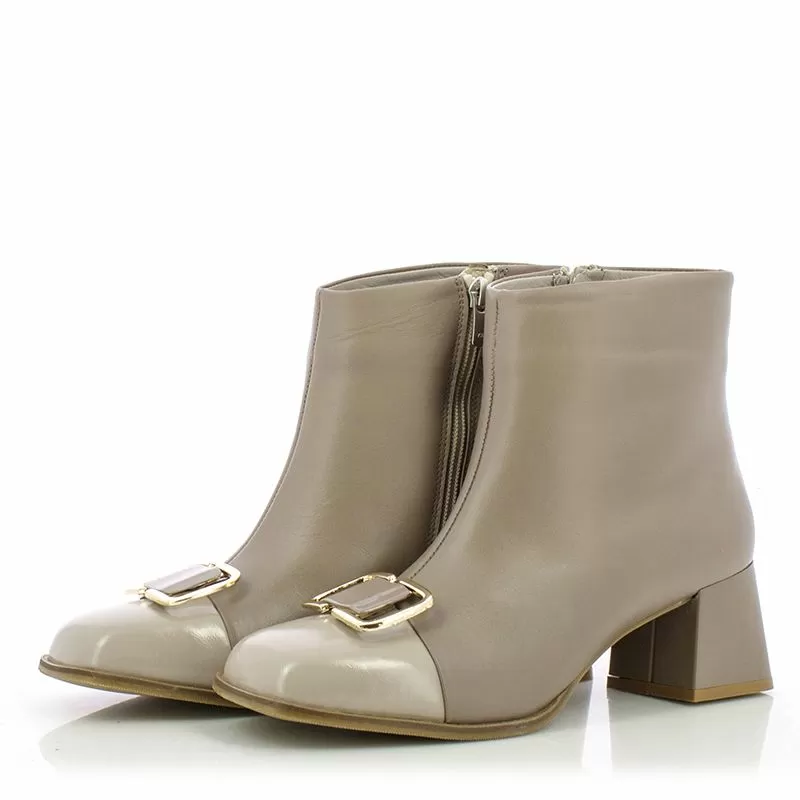 Дамски Боти На Ток CARLO FABIANI - 26104557 TAUPE - Image 5