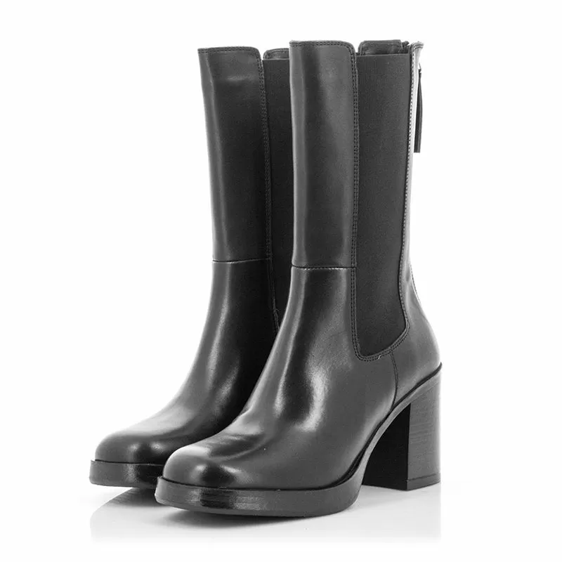 Дамски Боти На Ток CARLO FABIANI - 808-2922 BLACK - Image 5