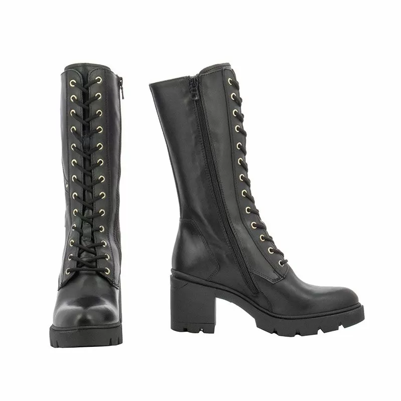 Дамски Боти На Ток NERO GIARDINI - 205862D NERO