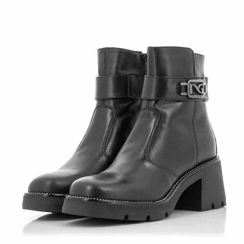 Дамски Боти На Ток NERO GIARDINI - 309040D NERO - Image 5