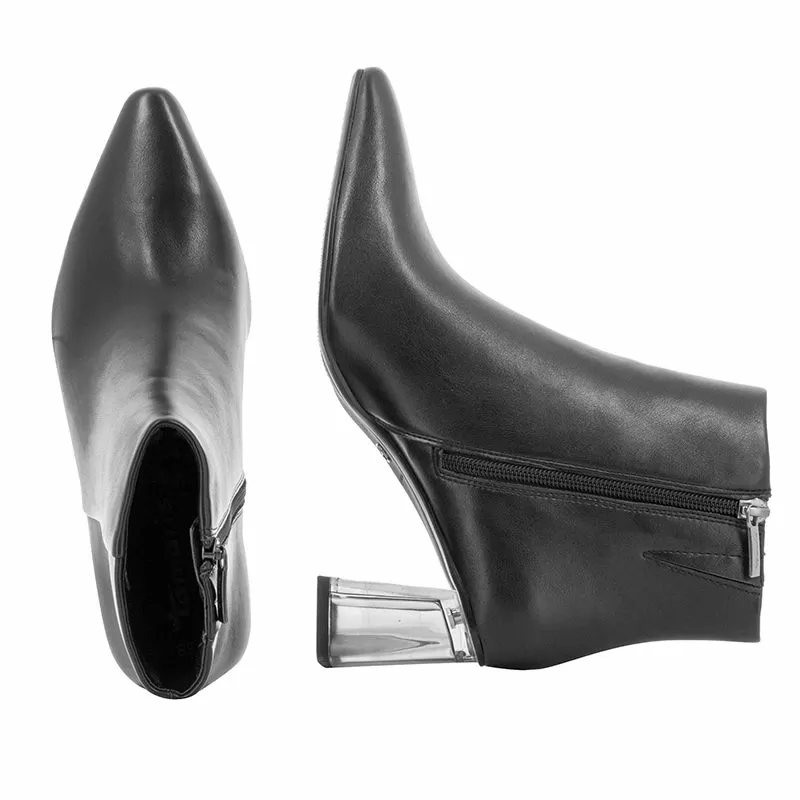 Дамски Боти На Ток TAMARIS - 1-1-25322-21 BLACK