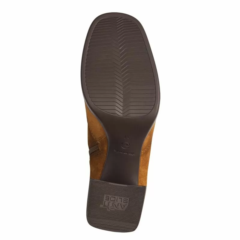 Дамски Боти На Ток TAMARIS - 1-25360-43-305 COGNAC