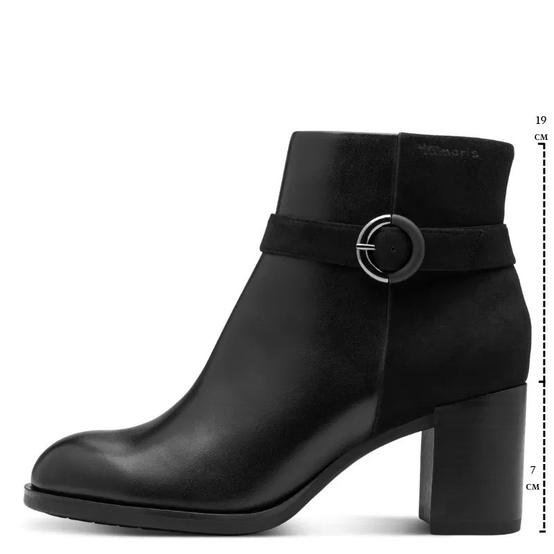 Дамски Боти На Ток TAMARIS - 1-25363-45-001 BLACK - Image 7