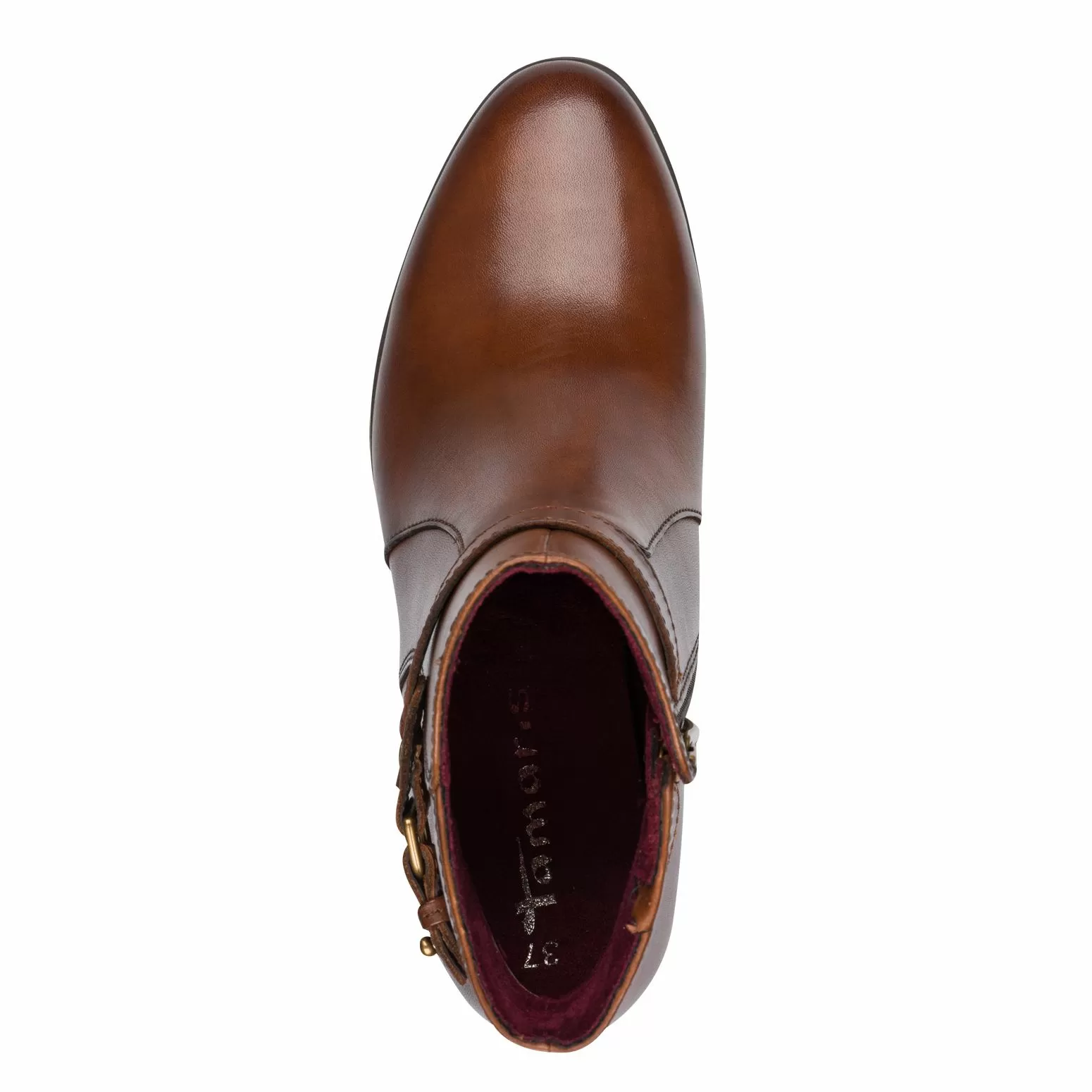 Дамски Боти На Ток TAMARIS - 1-25373-45-305 COGNAC