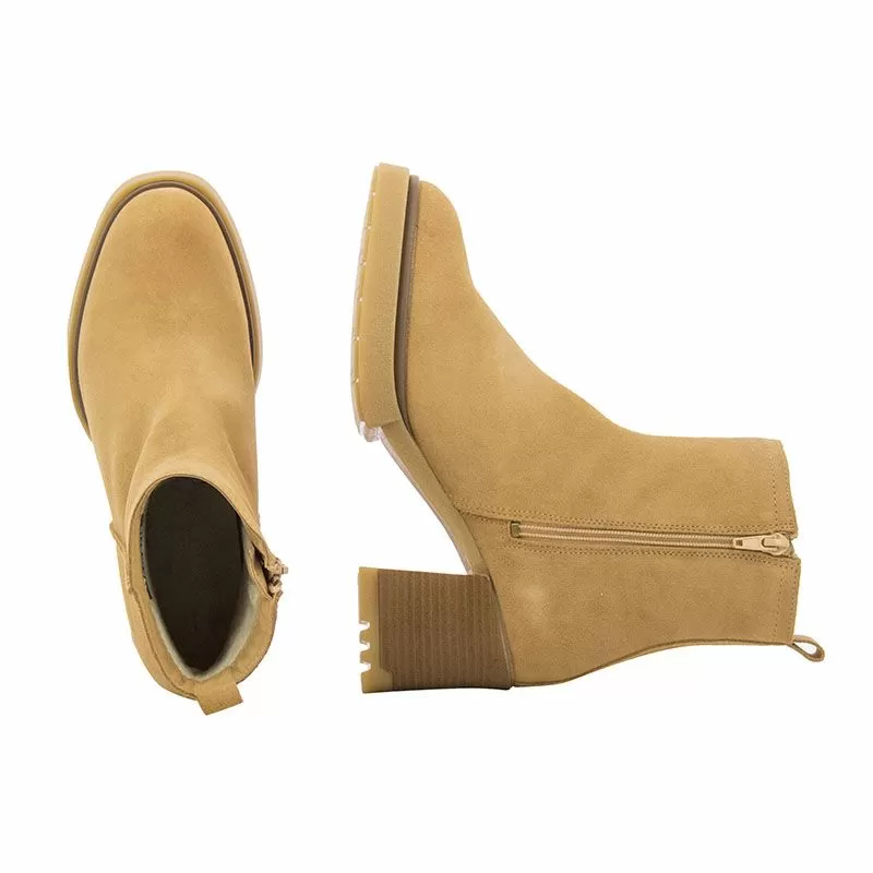 Дамски Боти На Ток TAMARIS - 1-25803-41 310 CAMEL