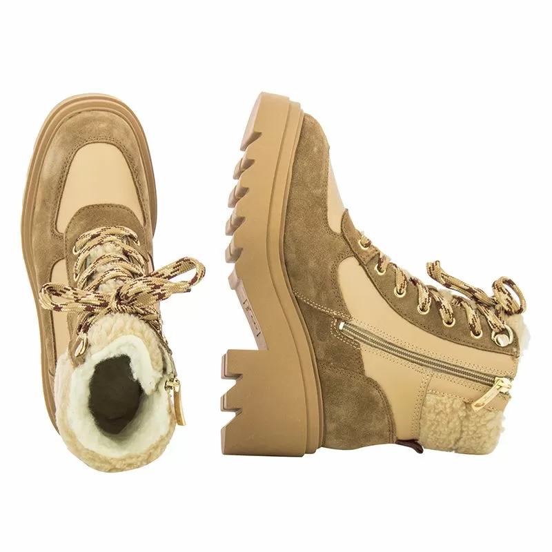 Дамски Боти На Ток TAMARIS - 1-26243-41 398 BROWN COMB