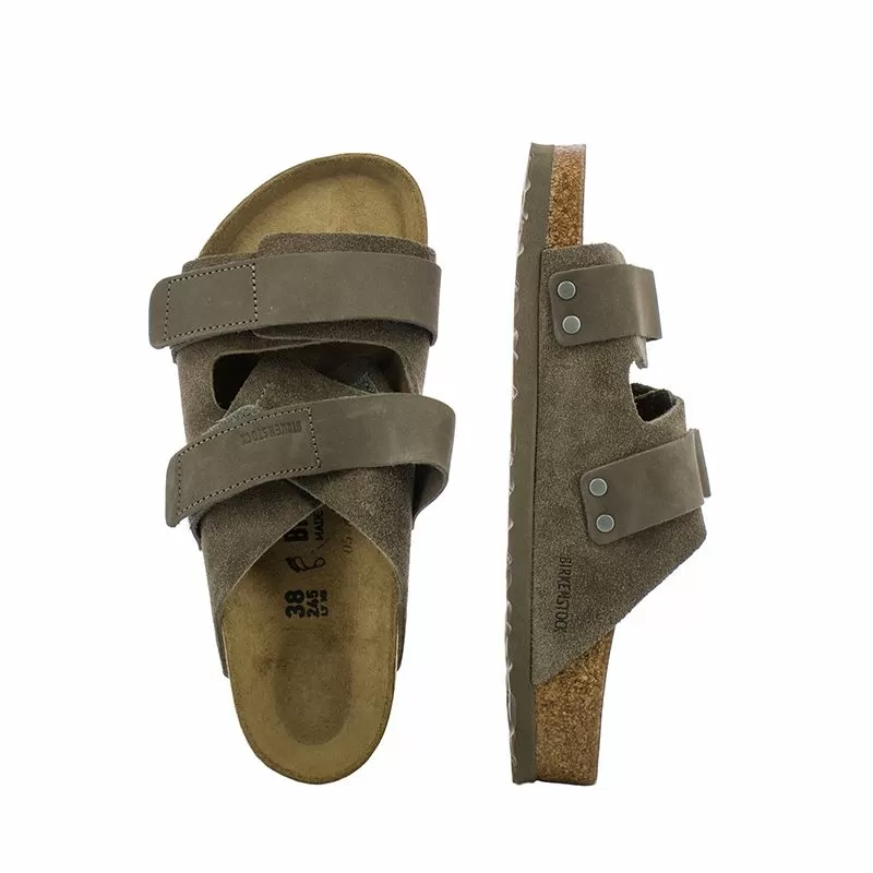 Дамски Чехли Комфорт BIRKENSTOCK - 1029200 UJI CONCRETE GREY
